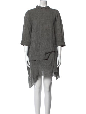 Morgane Le Fay Wool Mini Dress