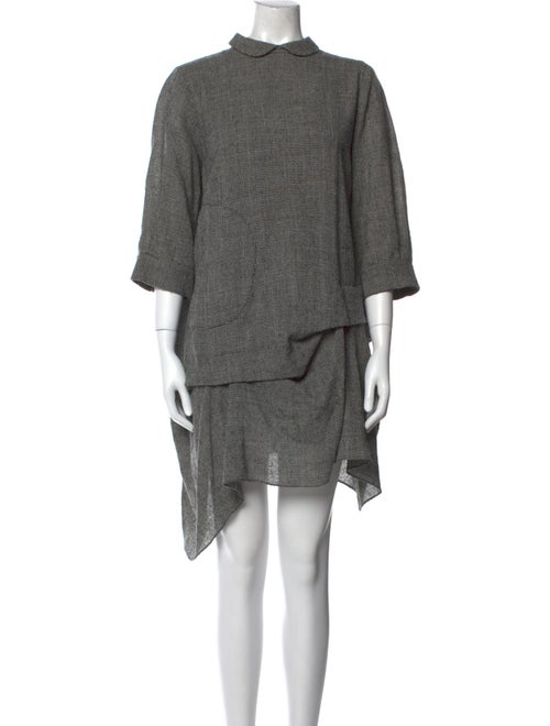 Morgane Le Fay Wool Mini Dress