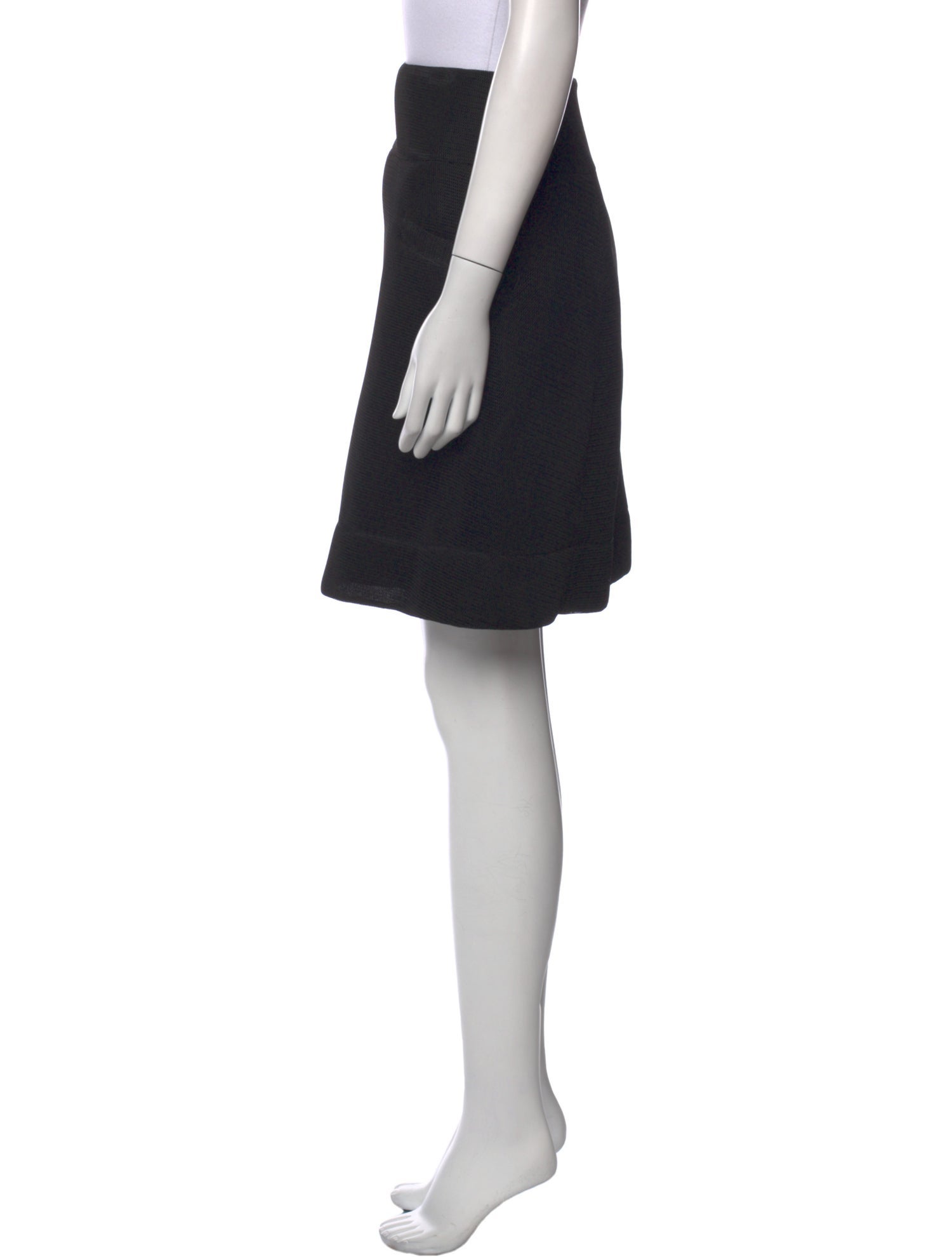 Morgane Le Fay Embroidered Accent Knee-Length Skirt