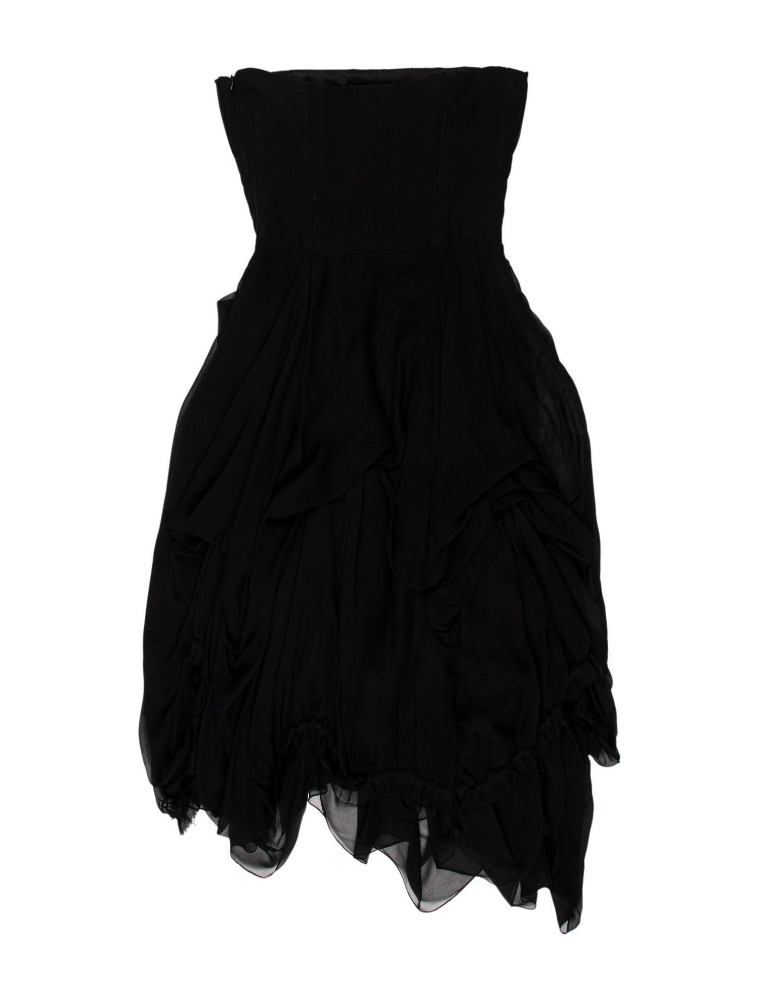 Morgane Le Fay Silk Knee-Length Dress