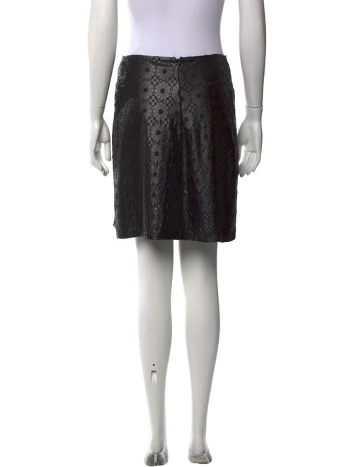 Morgane Le Fay Floral Print Mini Skirt