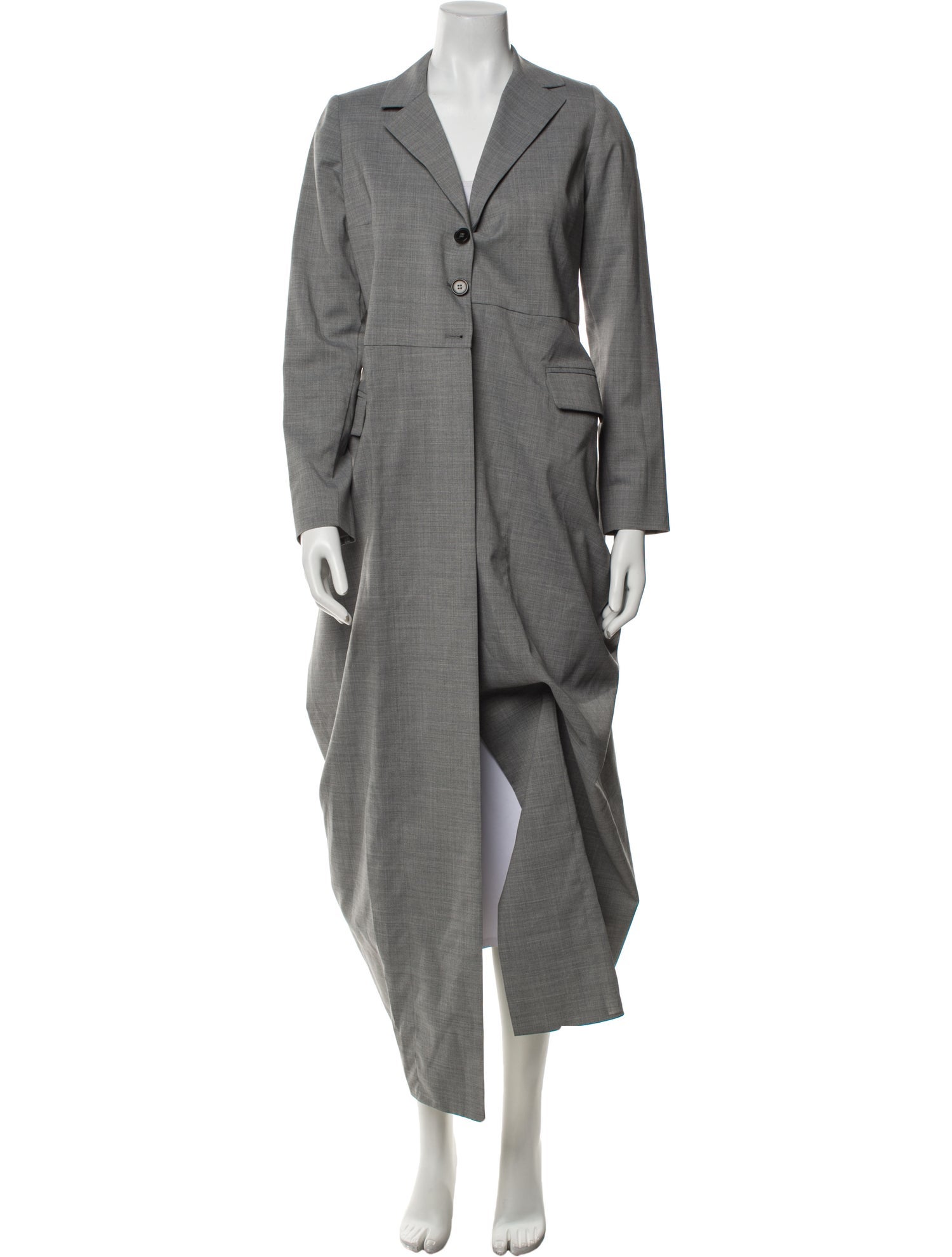 Morgane Le Fay Wool Trench Coat