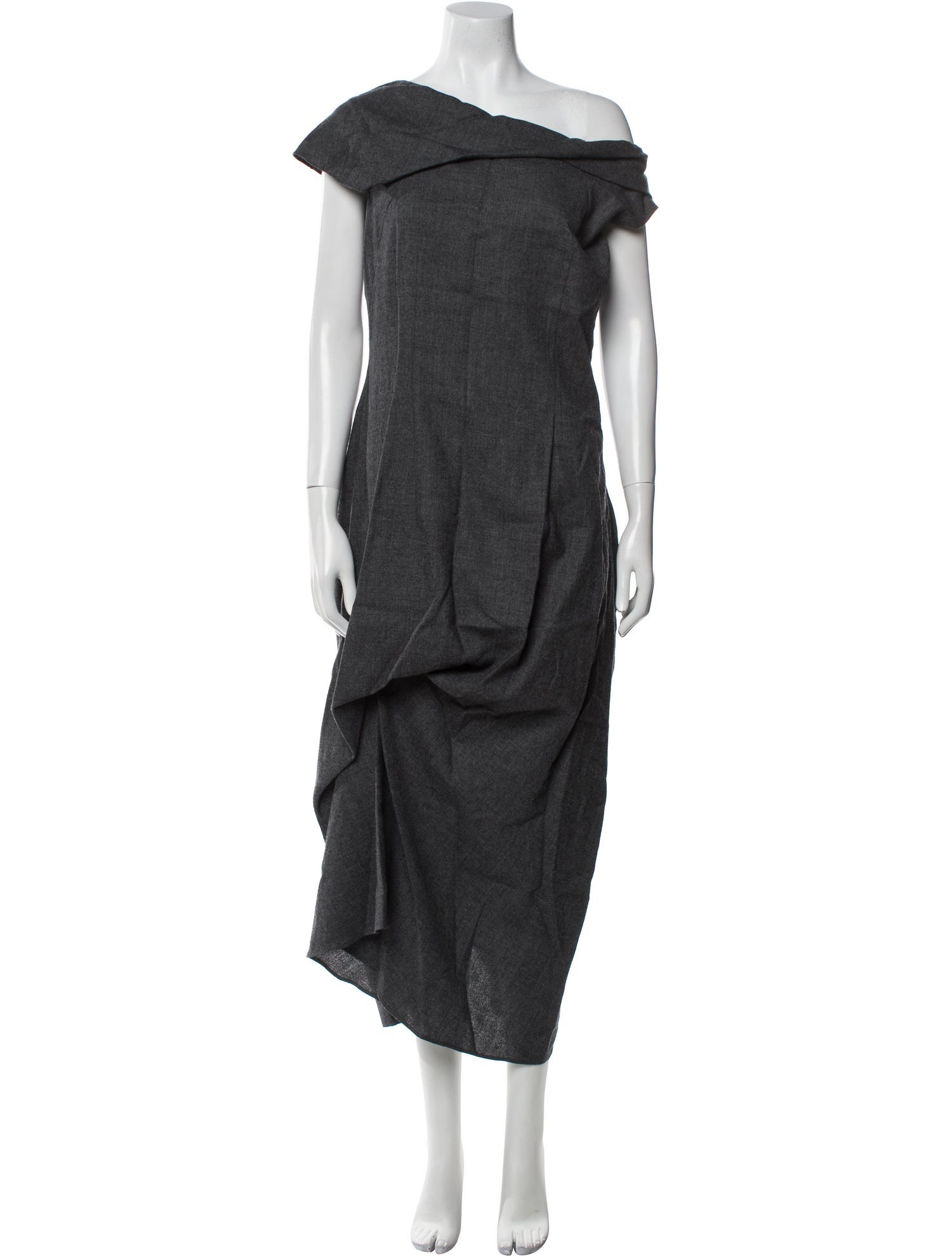 Morgane Le Fay Wool Long Dress