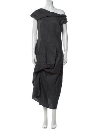 Morgane Le Fay Wool Long Dress