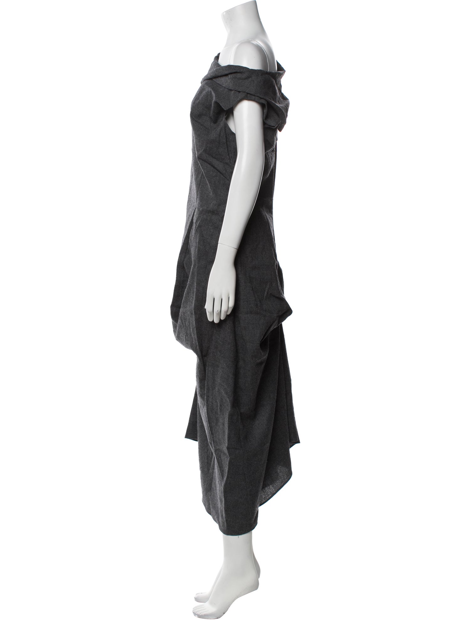 Morgane Le Fay Wool Long Dress