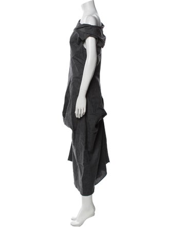 Morgane Le Fay Wool Long Dress