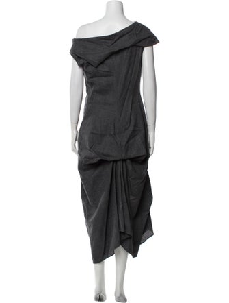 Morgane Le Fay Wool Long Dress