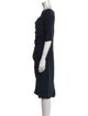 Morgane Le Fay Asymmetrical Knee-Length Dress