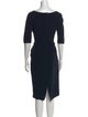 Morgane Le Fay Asymmetrical Knee-Length Dress