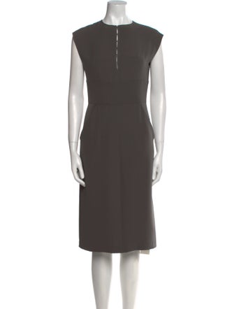 Morgane Le Fay Silk Midi Length Dress