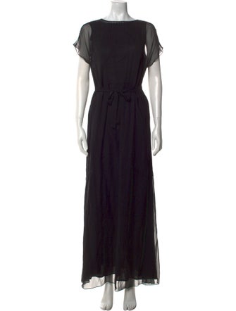 Morgane Le Fay Silk Long Dress