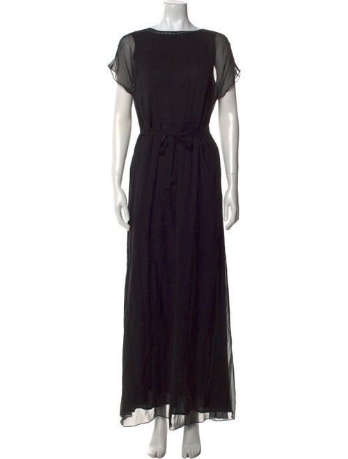 Morgane Le Fay Silk Long Dress