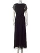 Morgane Le Fay Silk Long Dress