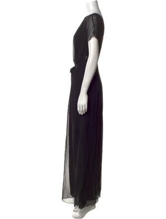 Morgane Le Fay Silk Long Dress
