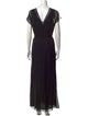 Morgane Le Fay Silk Long Dress