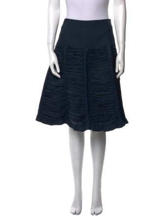Morgane Le Fay Wool Knee-Length Skirt