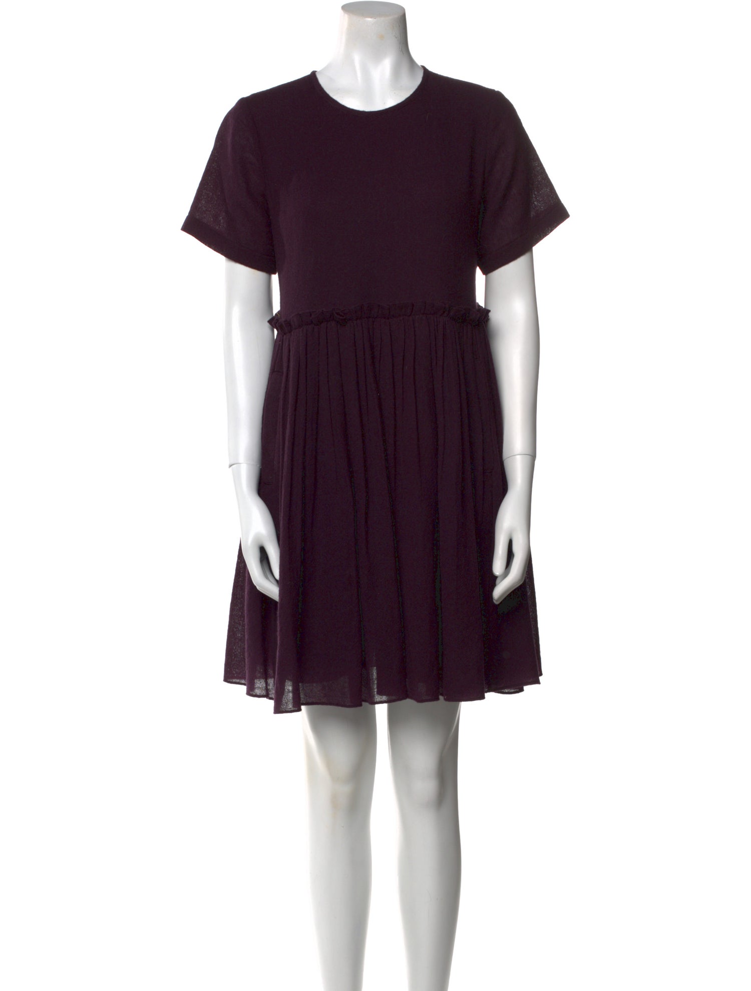 Morgane Le Fay Wool Mini Dress