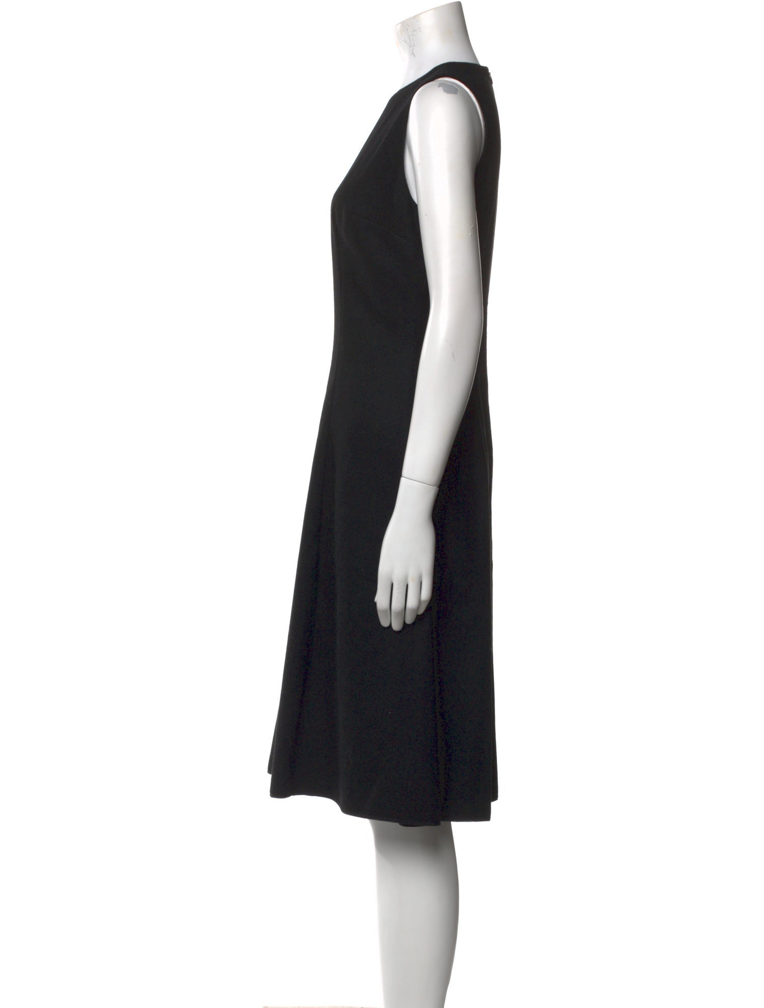 Morgane Le Fay Wool Midi Length Dress