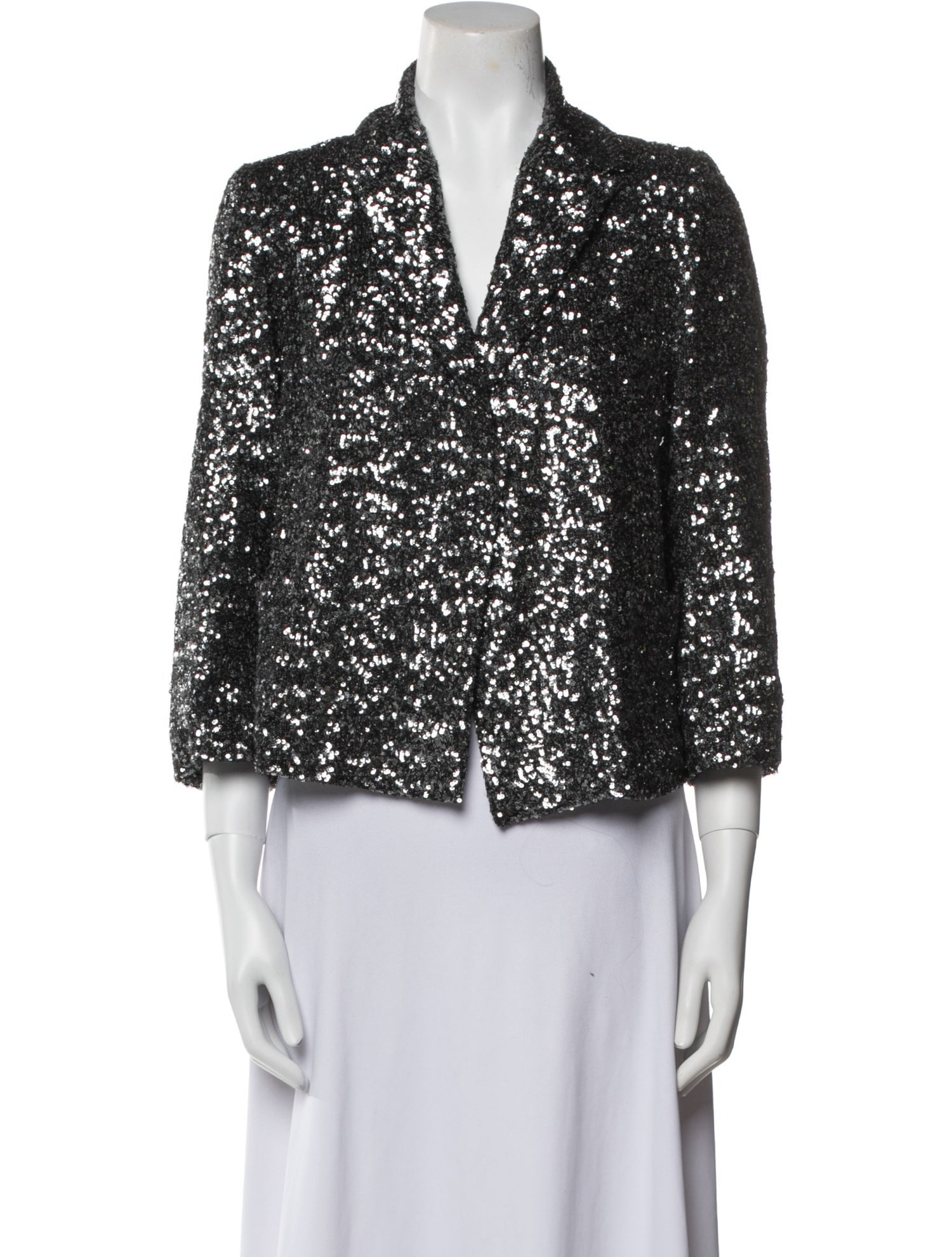 Morgane Le Fay Nylon Printed Evening Jacket