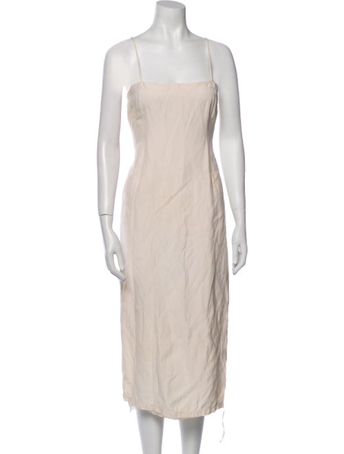 Morgane Le Fay Silk Midi Length Dress