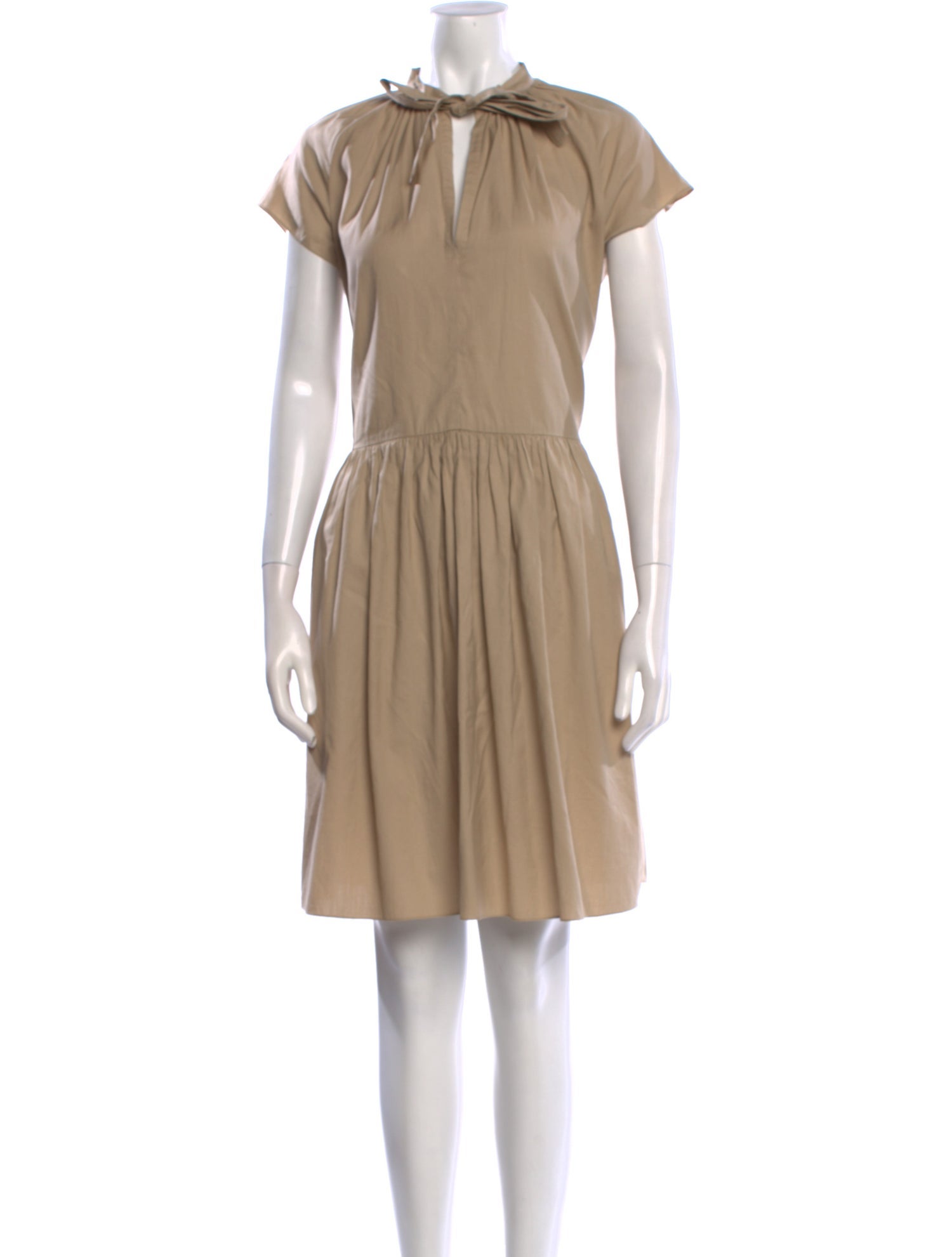 Morgane Le Fay Crew Neck Knee-Length Dress