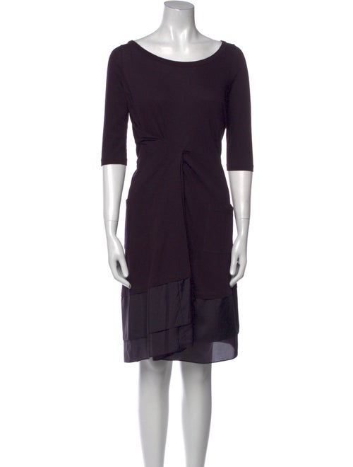 Morgane Le Fay Silk Knee-Length Dress