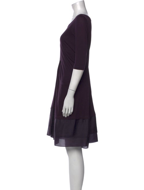 Morgane Le Fay Silk Knee-Length Dress