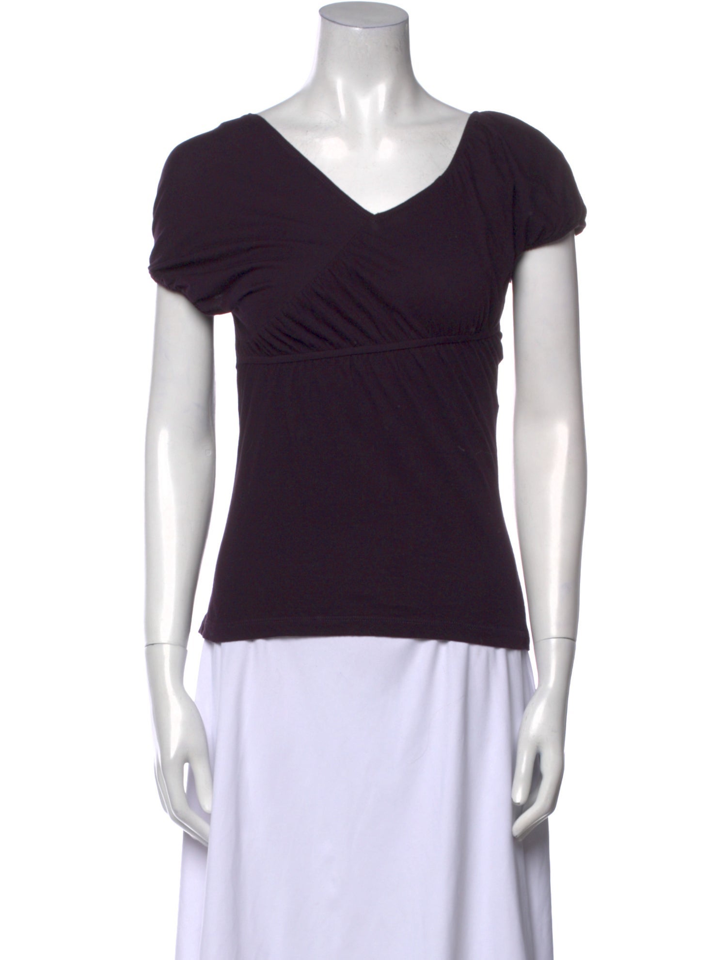 Morgane Le Fay V-Neck Short Sleeve Top