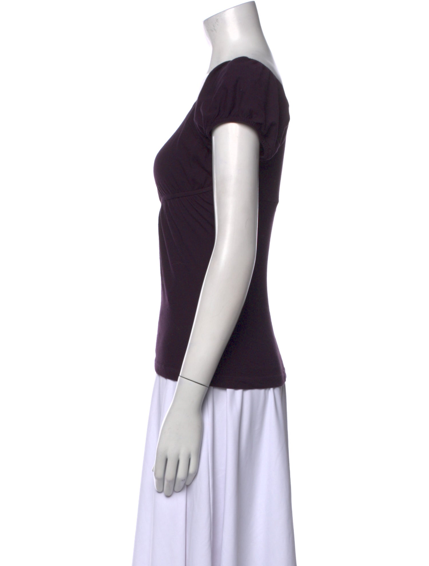 Morgane Le Fay V-Neck Short Sleeve Top