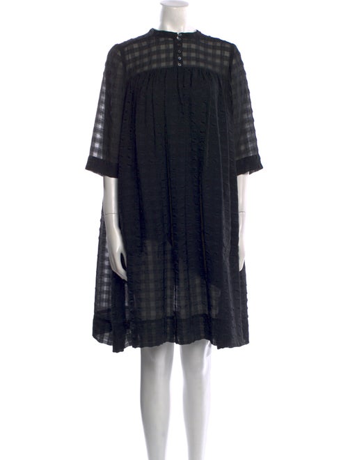 Morgane Le Fay Silk Knee-Length Dress