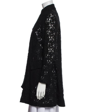 Morgane Le Fay Silk Lace Pattern Evening Jacket