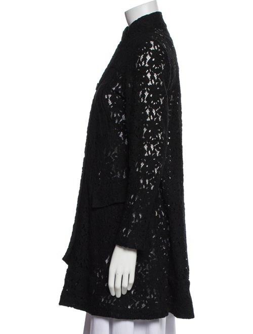 Morgane Le Fay Silk Lace Pattern Evening Jacket