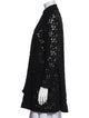 Morgane Le Fay Silk Lace Pattern Evening Jacket