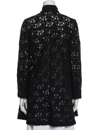 Morgane Le Fay Silk Lace Pattern Evening Jacket