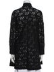 Morgane Le Fay Silk Lace Pattern Evening Jacket