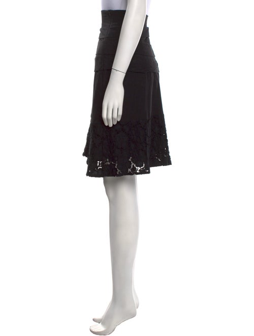 Morgane Le Fay Silk Knee-Length Skirt