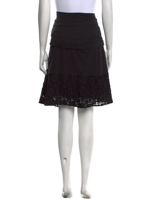 Morgane Le Fay Silk Knee-Length Skirt