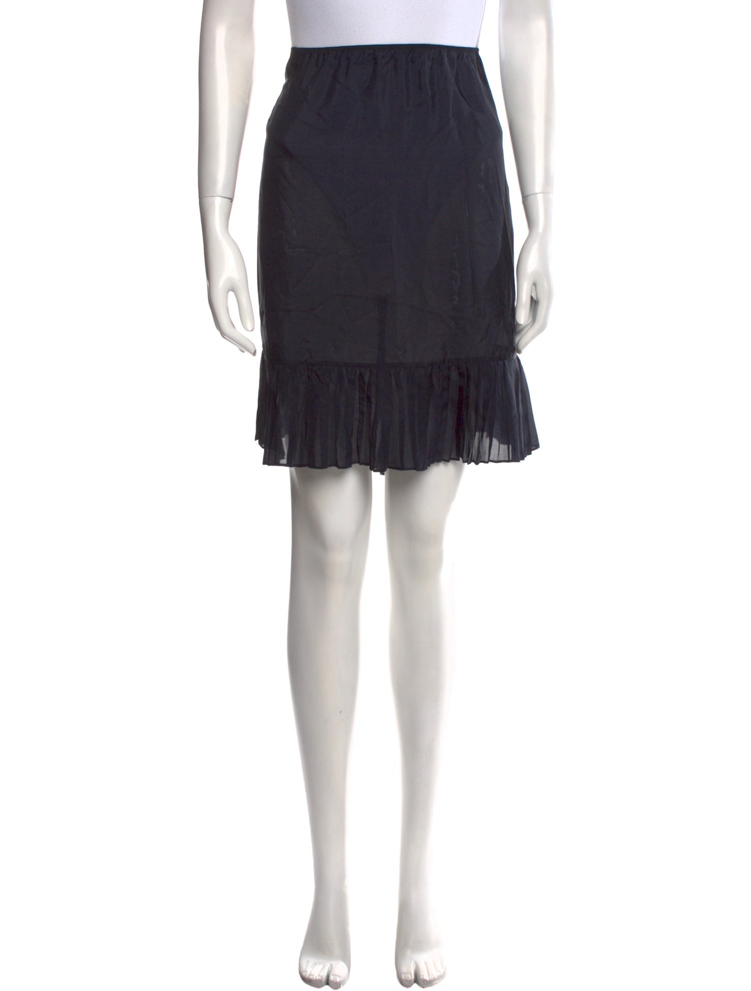 Morgane Le Fay Silk Knee-Length Skirt