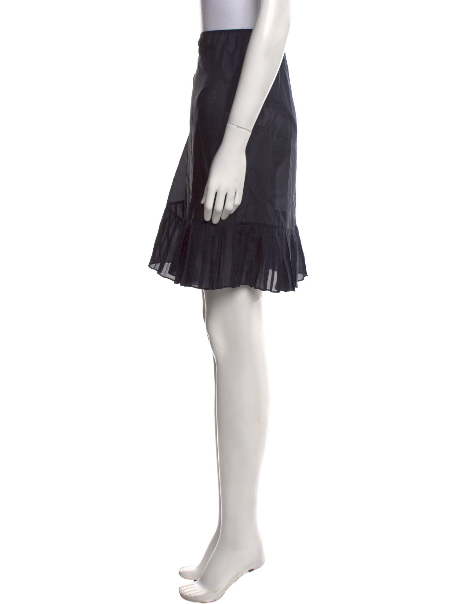 Morgane Le Fay Silk Knee-Length Skirt