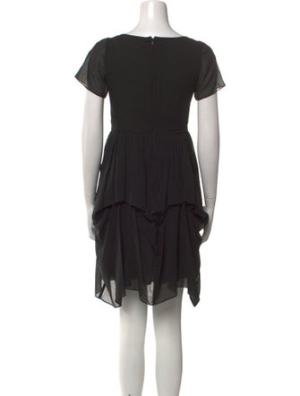 Morgane Le Fay V-Neck Mini Dress