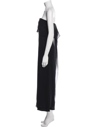 Morgane Le Fay Silk Midi Length Dress