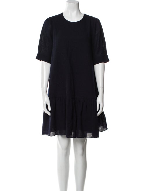 Morgane Le Fay Wool Mini Dress