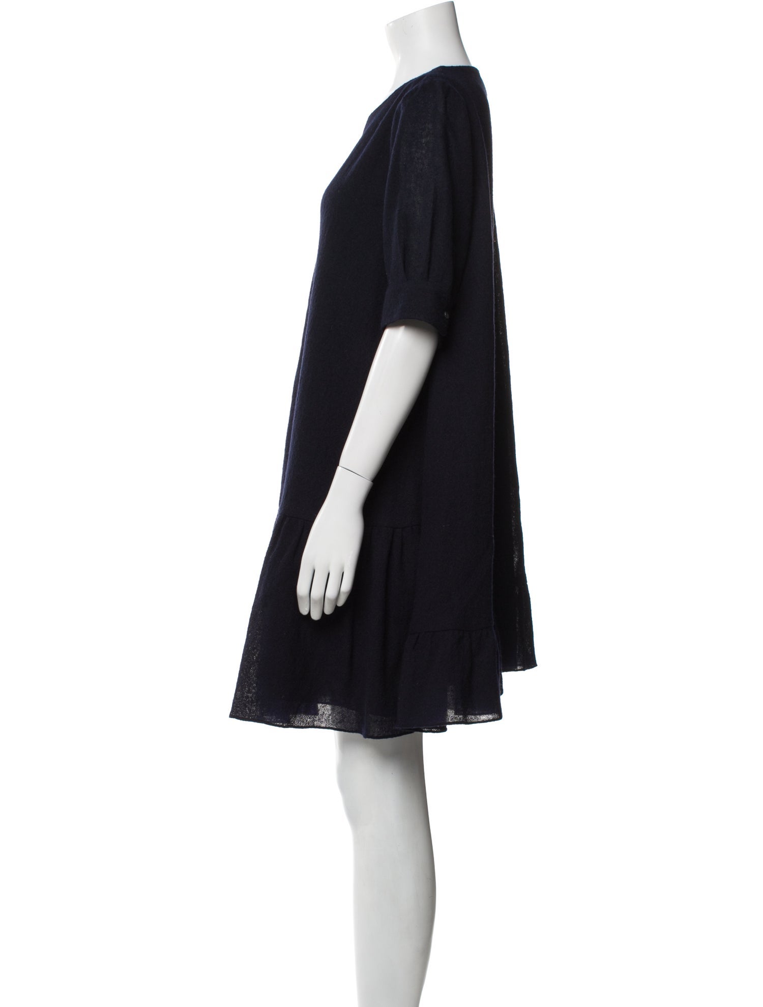 Morgane Le Fay Wool Mini Dress