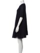 Morgane Le Fay Wool Mini Dress