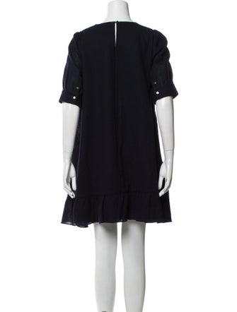 Morgane Le Fay Wool Mini Dress