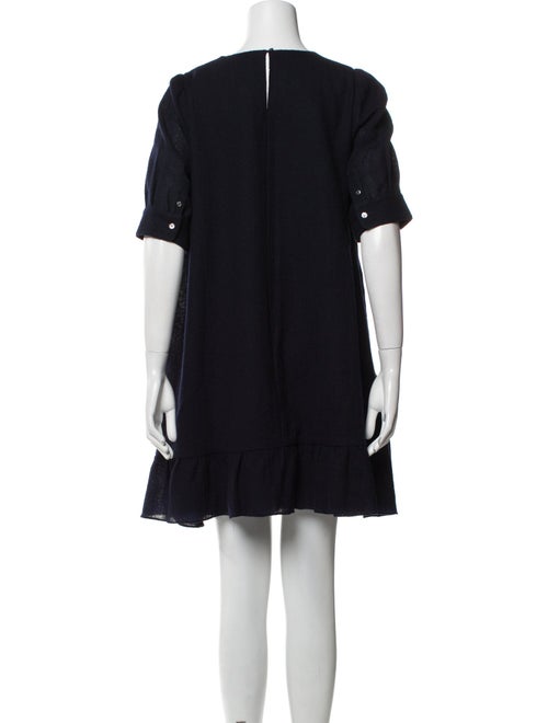 Morgane Le Fay Wool Mini Dress