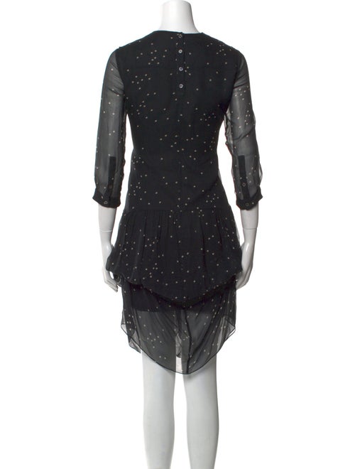 Morgane Le Fay Silk Knee-Length Dress