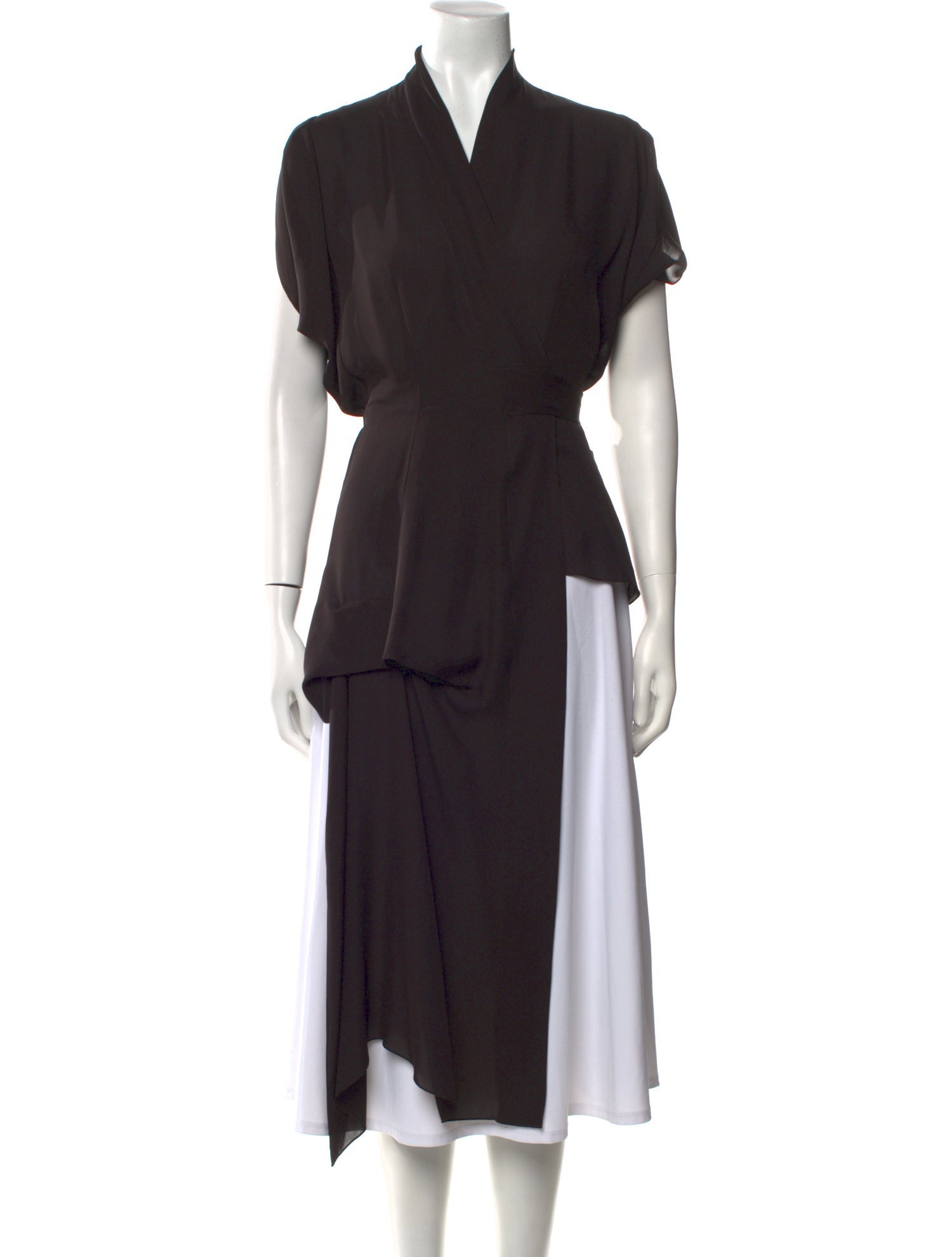 Morgane Le Fay Silk V-Neck Tunic