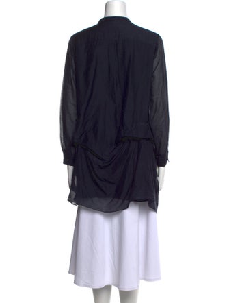 Morgane Le Fay Mock Neck Long Sleeve Tunic