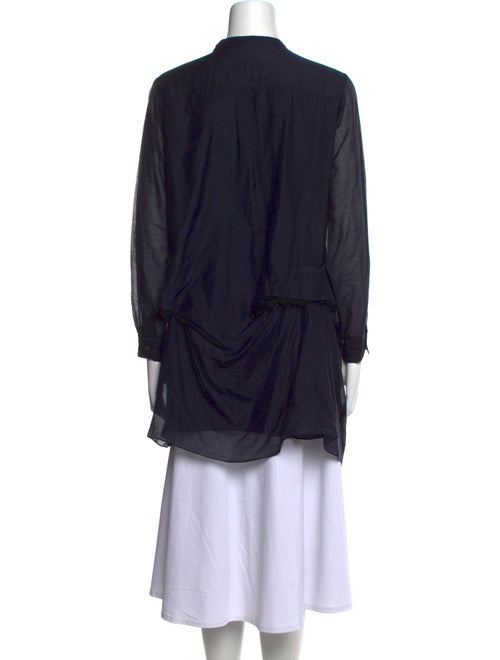 Morgane Le Fay Mock Neck Long Sleeve Tunic